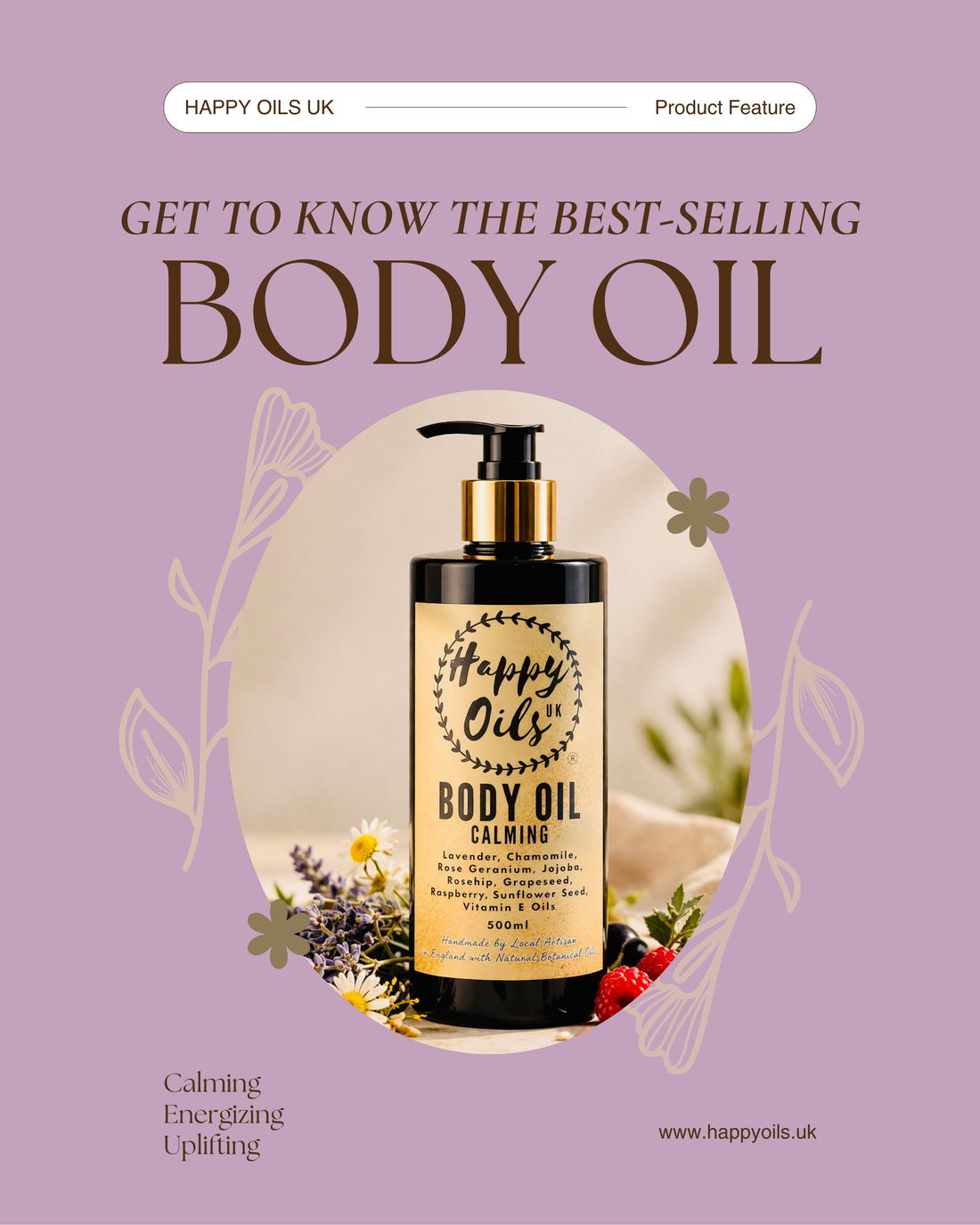 Best Natural Body Oils for Dry, Sensitive & Dull Skin: Calming, Energising & Uplifting Rituals