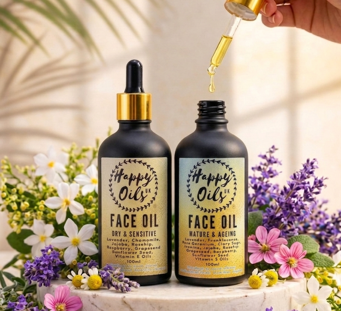 Best Face Oils for Mature, Ageing, Dry & Sensitive Skin | Lightweight Natural Skincare