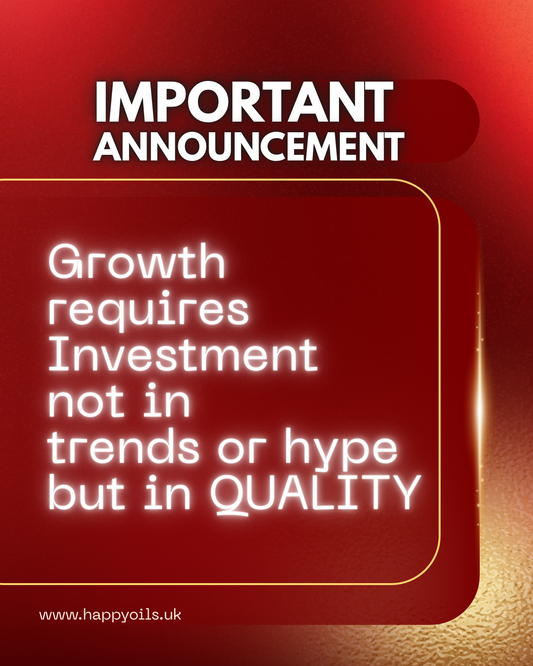 Growth Requires Investment... A Founder’s Important Message & Announcement