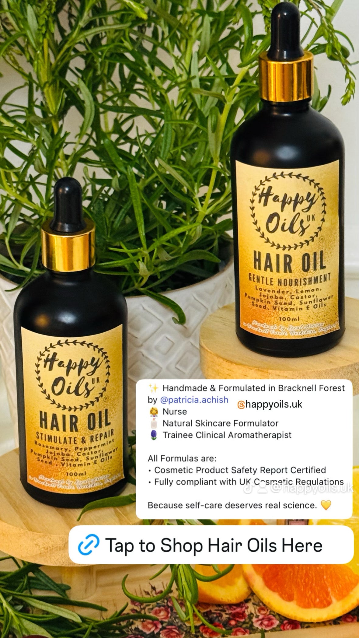 Hair Oil Stimulate & Repair