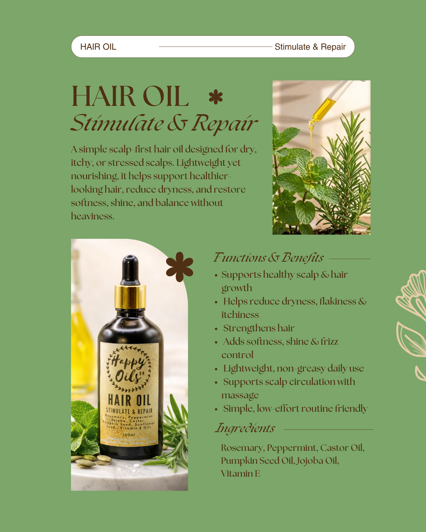 Hair & Body Oil Bundle (Exclusive)