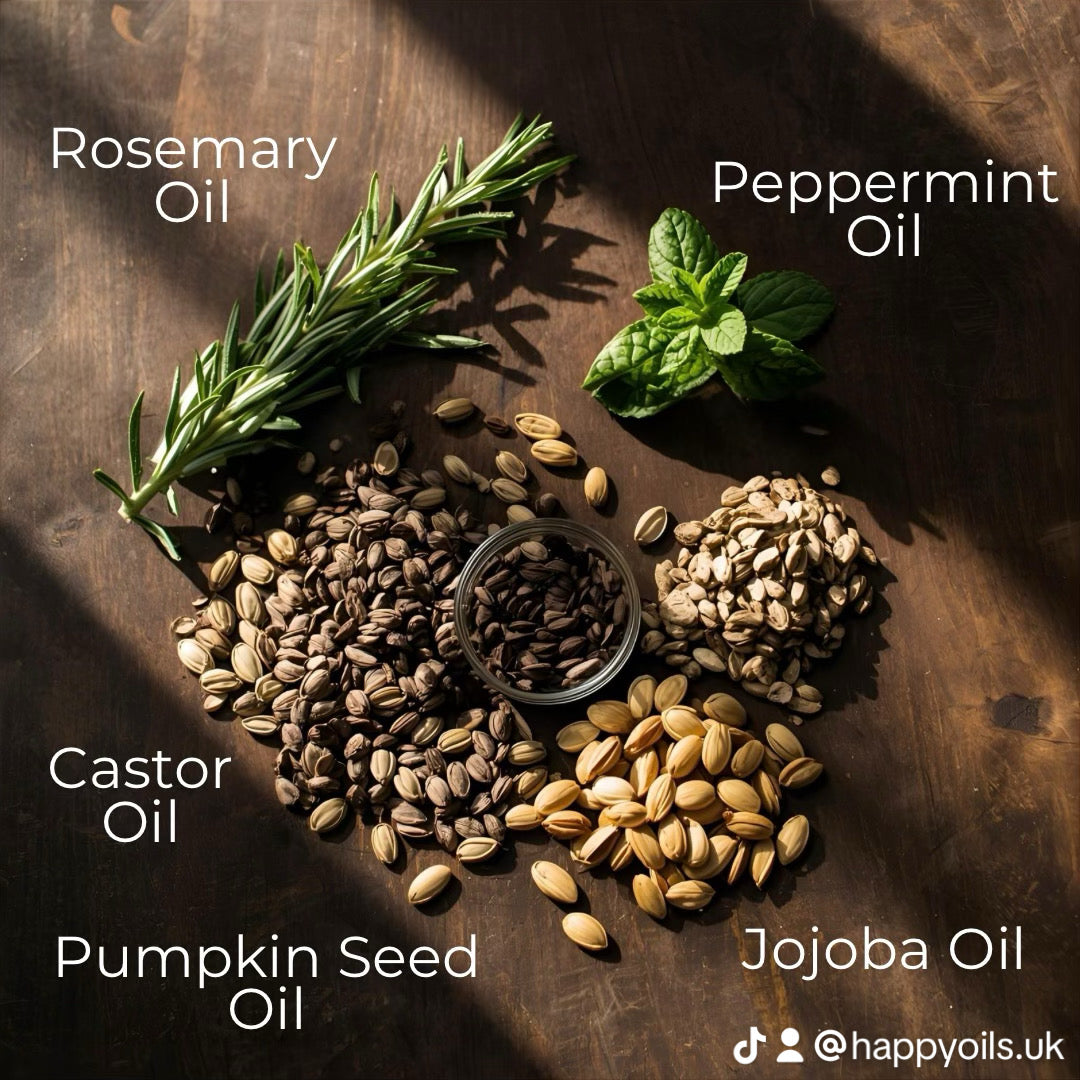 Hair Oil Stimulate & Repair + Scalp Roller