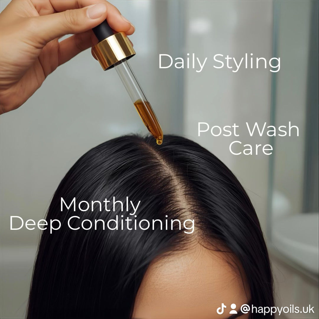 Hair Oil Stimulate & Repair + Scalp Roller