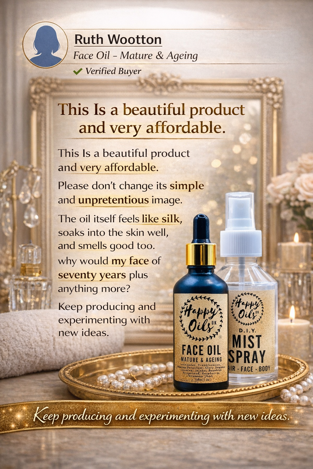 Face Oil Mature & Ageing