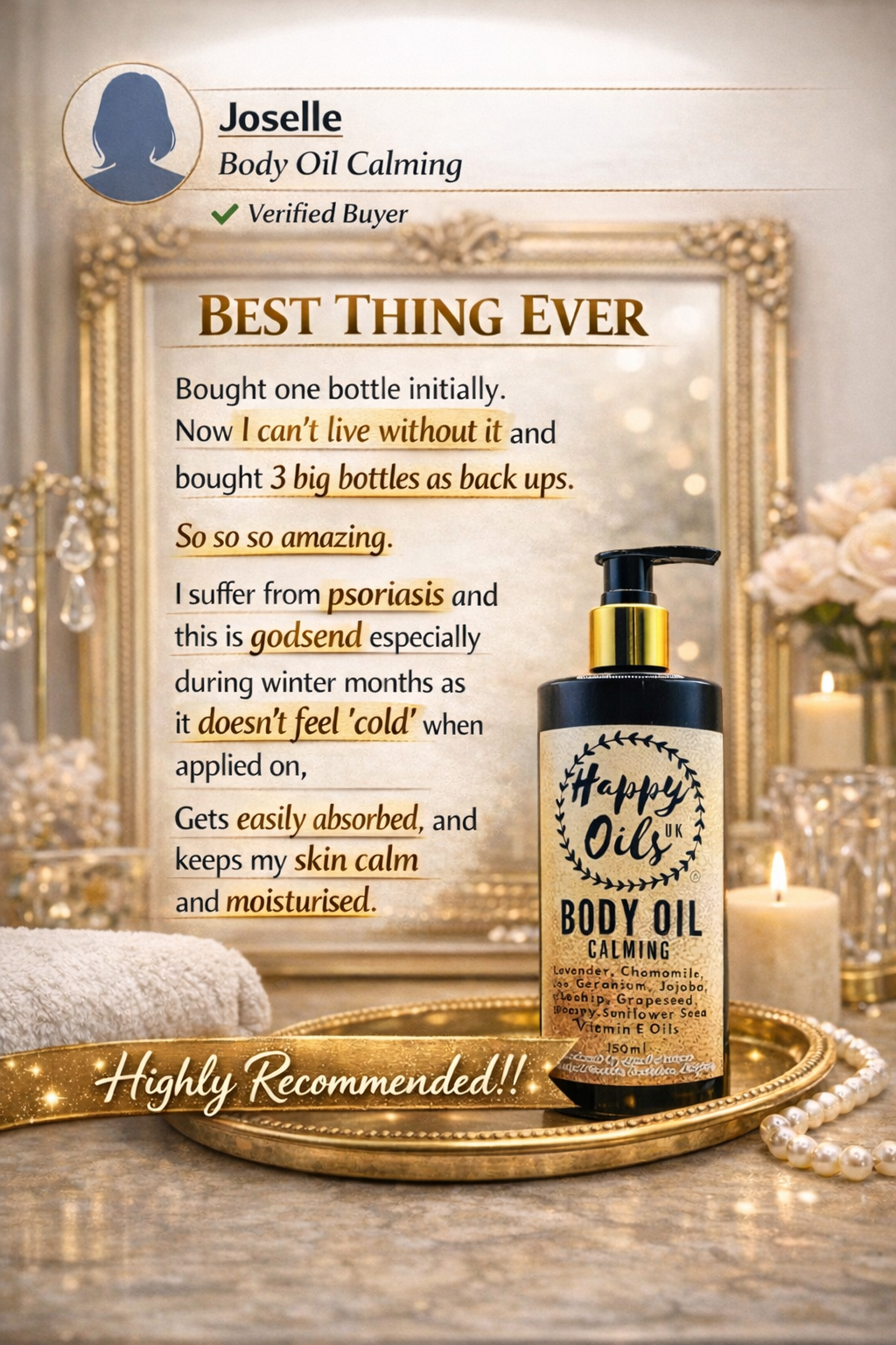 Body Oil Calming